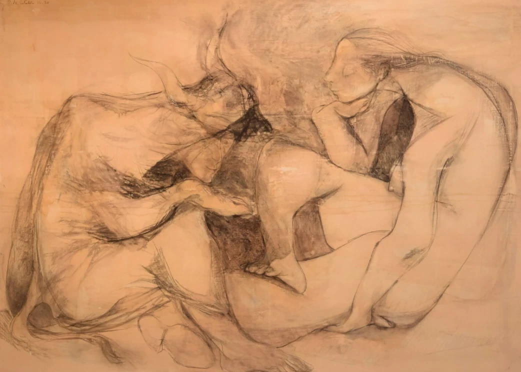 Quadro che raffigura Minotauro