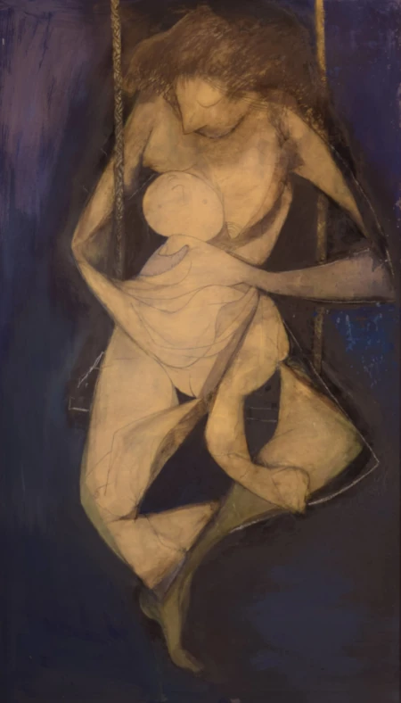 Un dipinto che raffigura Altalena 2