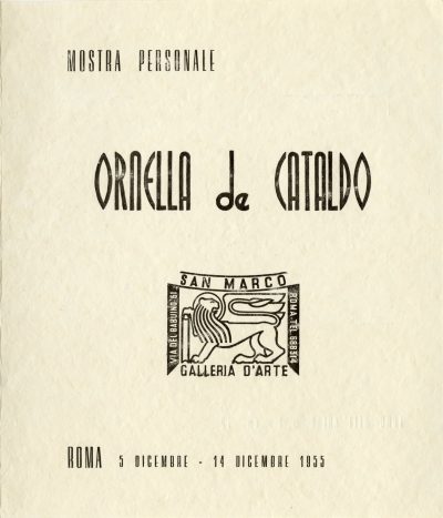 Mostra San Marco 1955