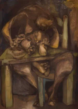 Quadro che raffigura La pappa