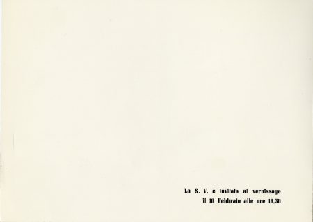 Invito Vernissage